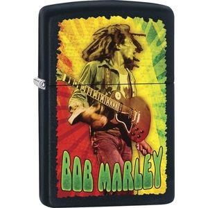 Bob Marley - Concert Black Matte Zippo Lighter